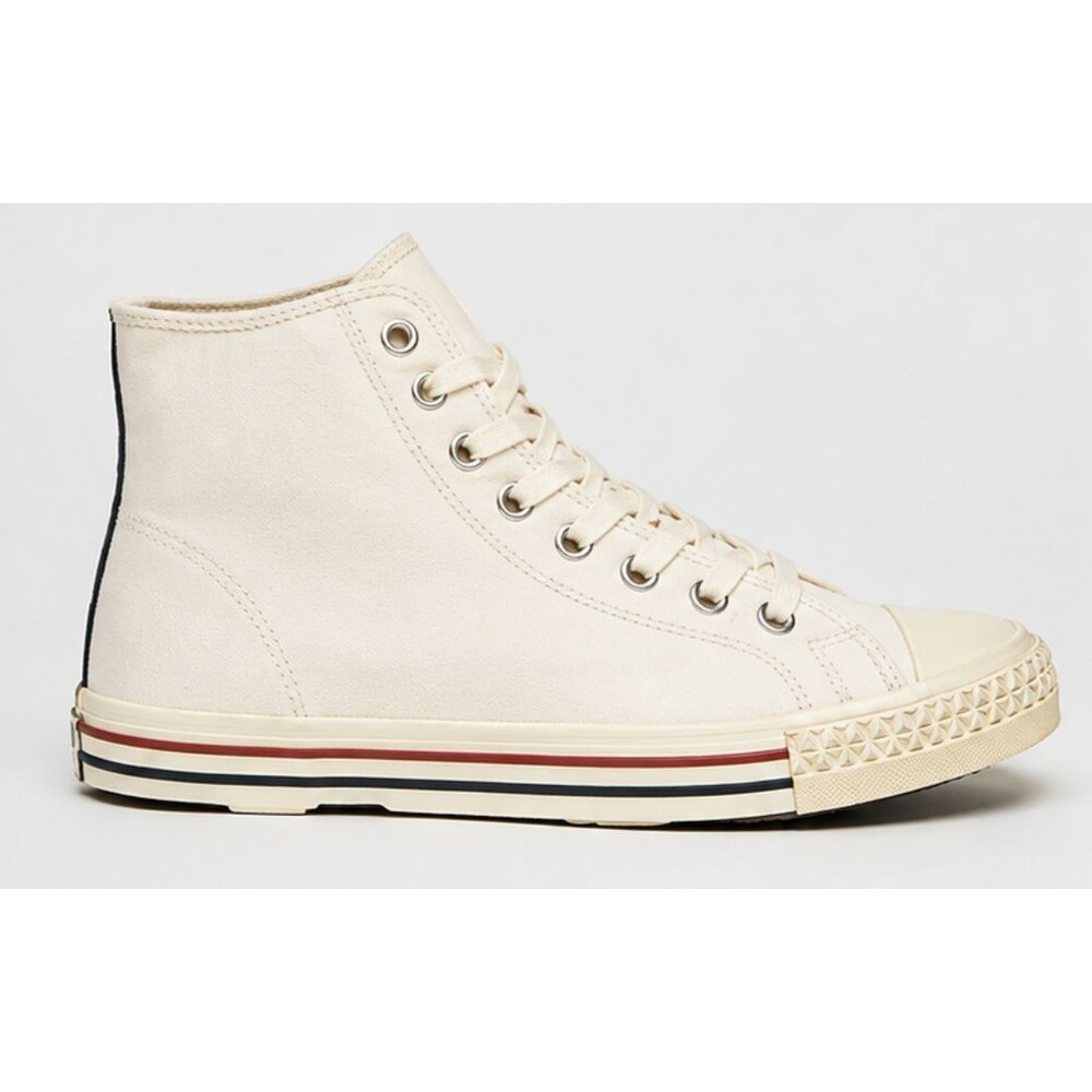 Mitchell & Ness HOOD 1955 Conference High Cut White High Top Sneakers Unisex